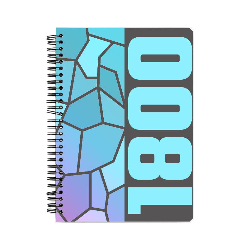 1800 Year Notebook (Charcoal Grey)