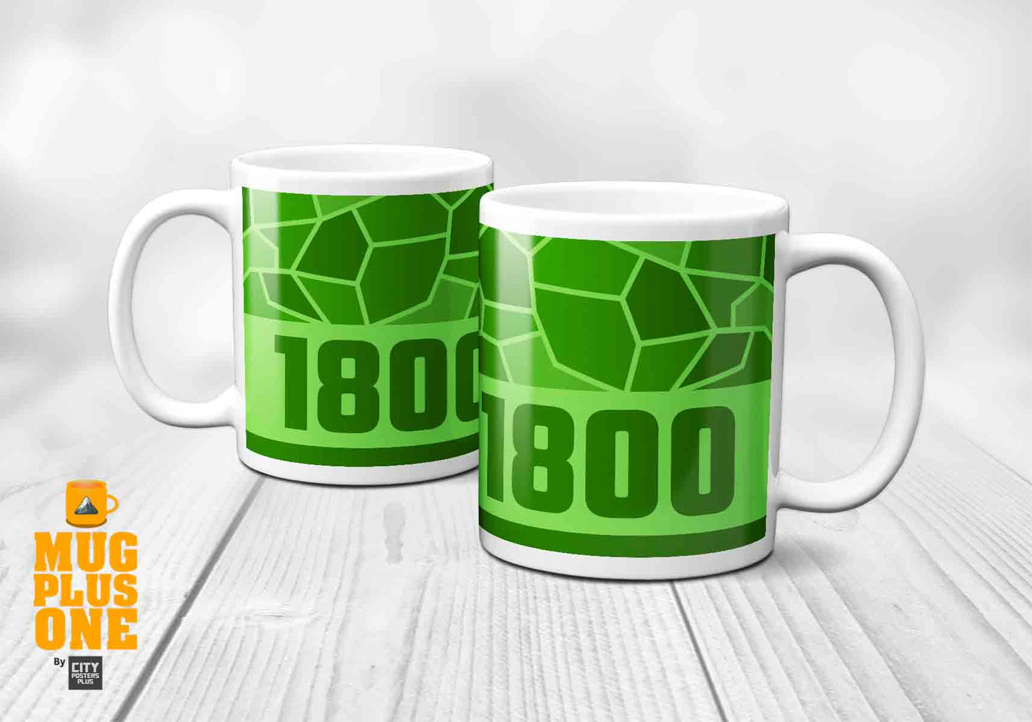 1800 Year Mug (11oz, Liril Green)