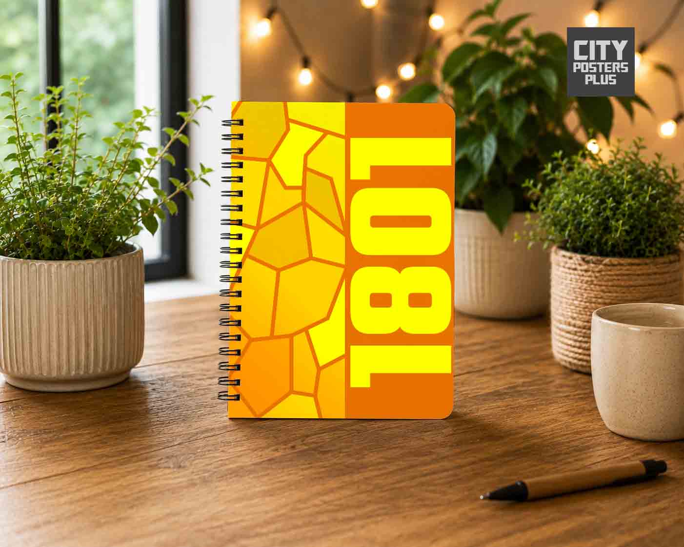 1801 Year Notebook (Orange)