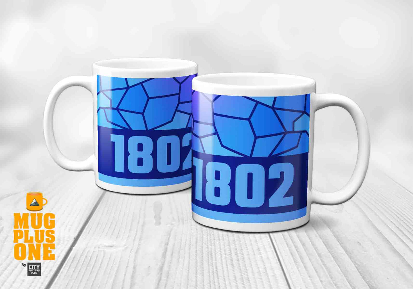 1802 Year Mug (11oz, Royal Blue)