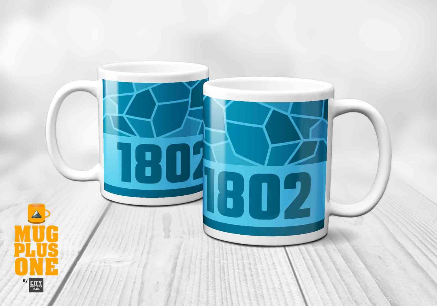 1802 Year Mug (11oz, Sky Blue)