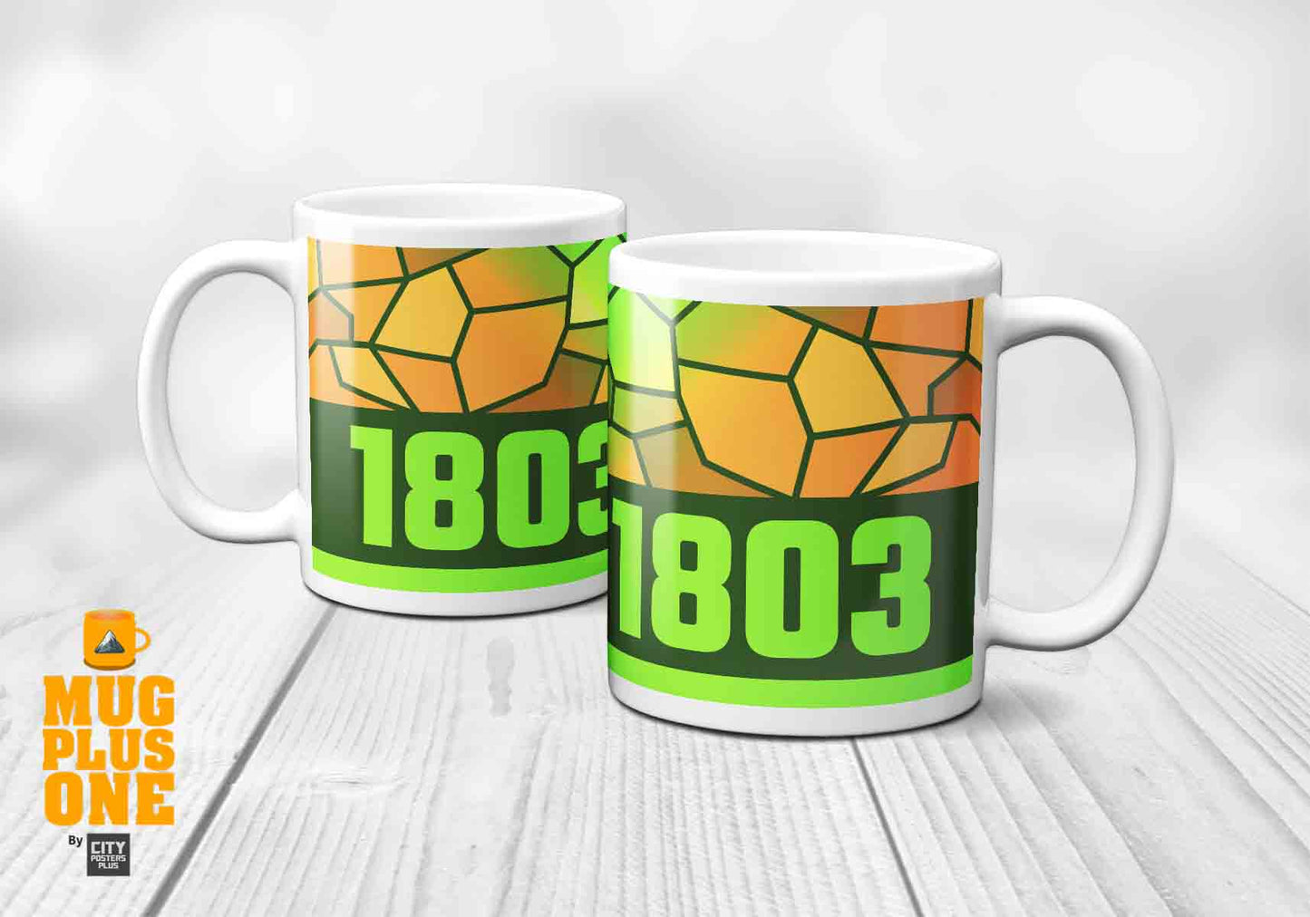 1803 Year Mug (11oz, Olive Green)