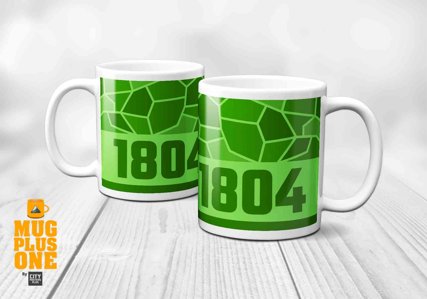 1804 Year Mug (11oz, Liril Green)