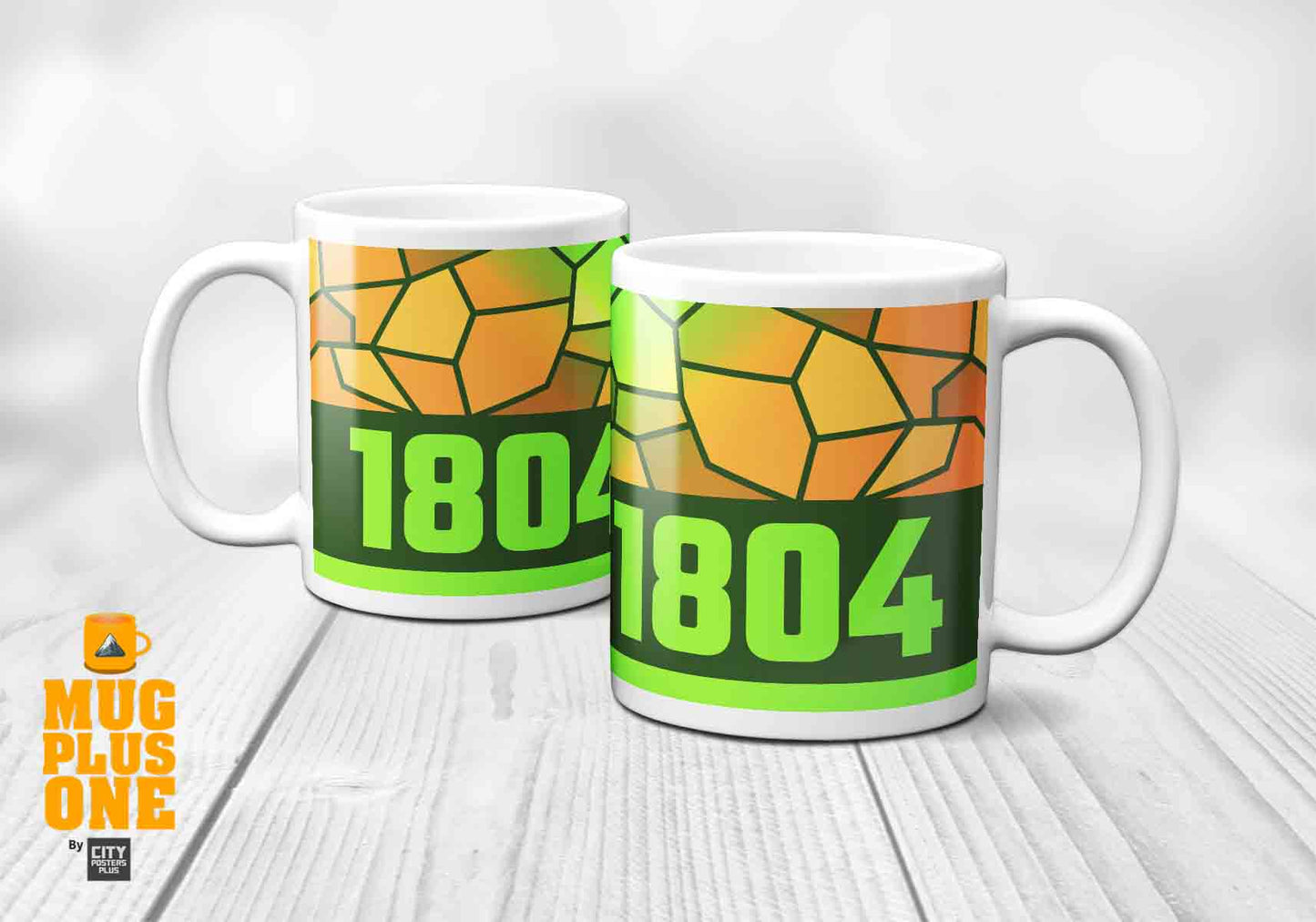 1804 Year Mug (11oz, Olive Green)