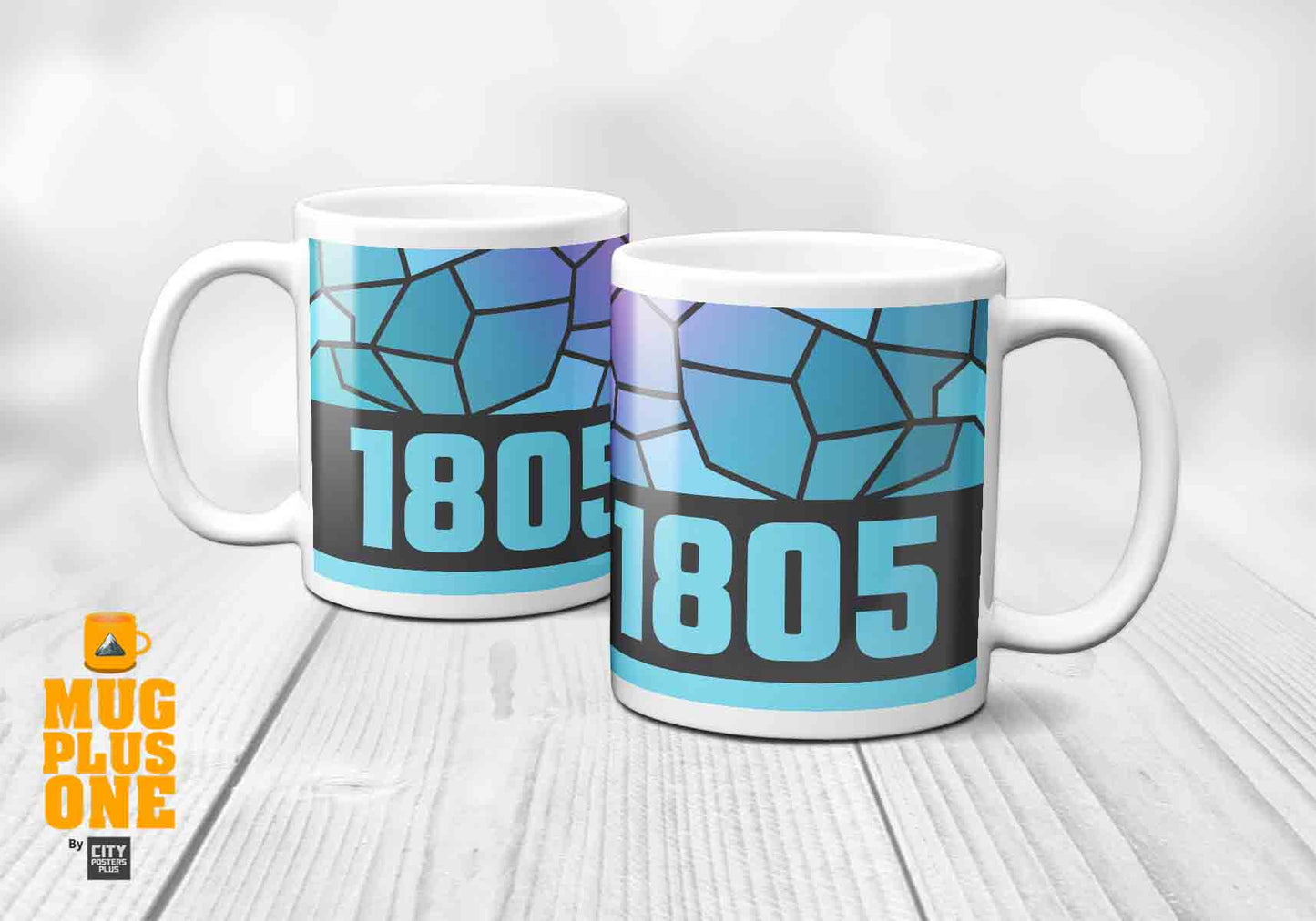 1805 Year Mug (11oz, Charcoal Grey)