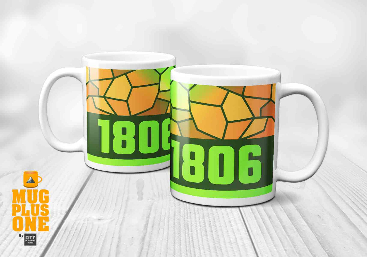 1806 Year Mug (11oz, Olive Green)