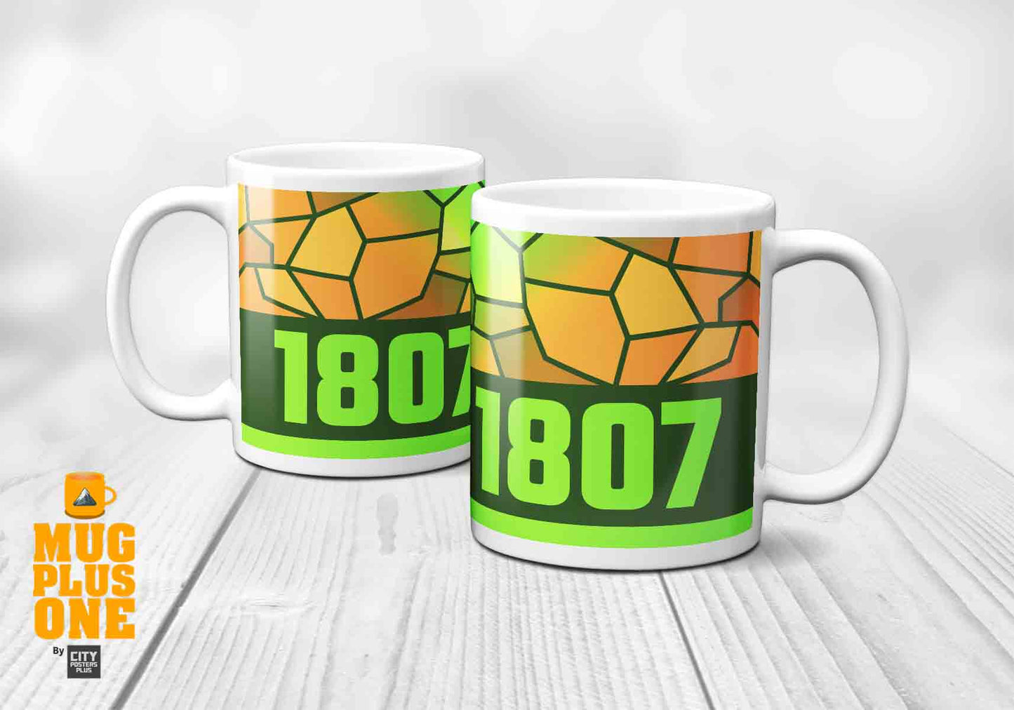 1807 Year Mug (11oz, Olive Green)