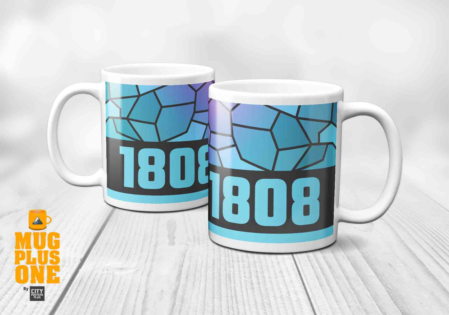 1808 Year Mug (11oz, Charcoal Grey)