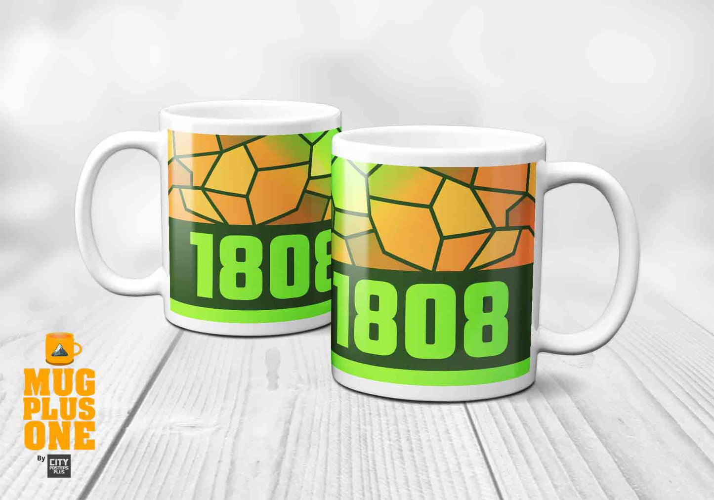 1808 Year Mug (11oz, Olive Green)