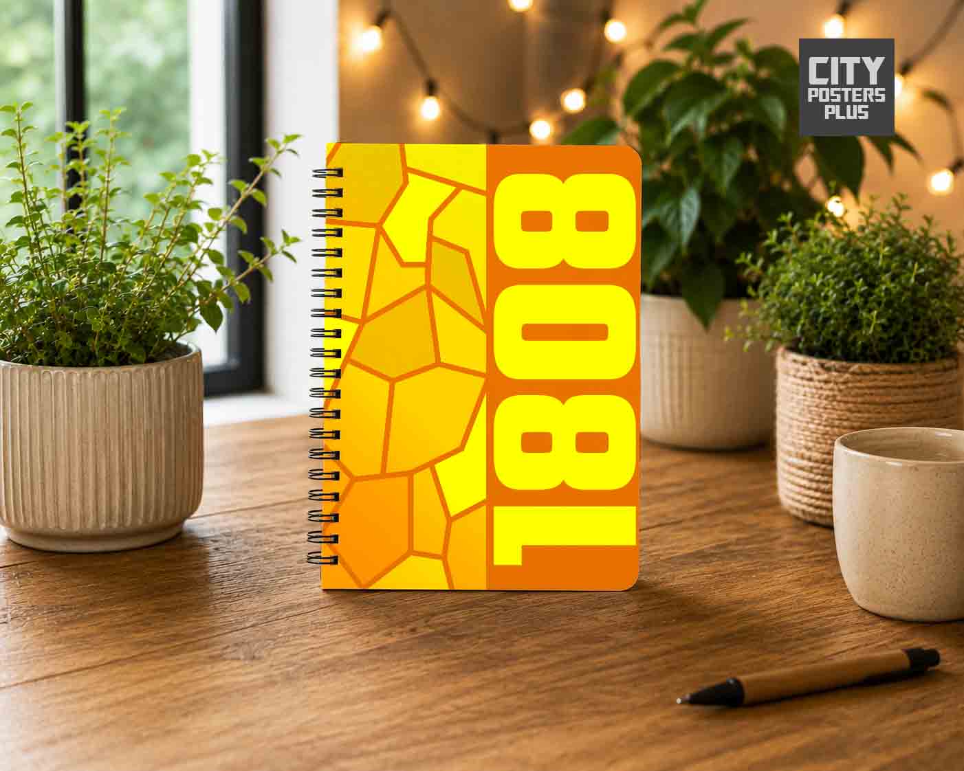 1808 Year Notebook (Orange)