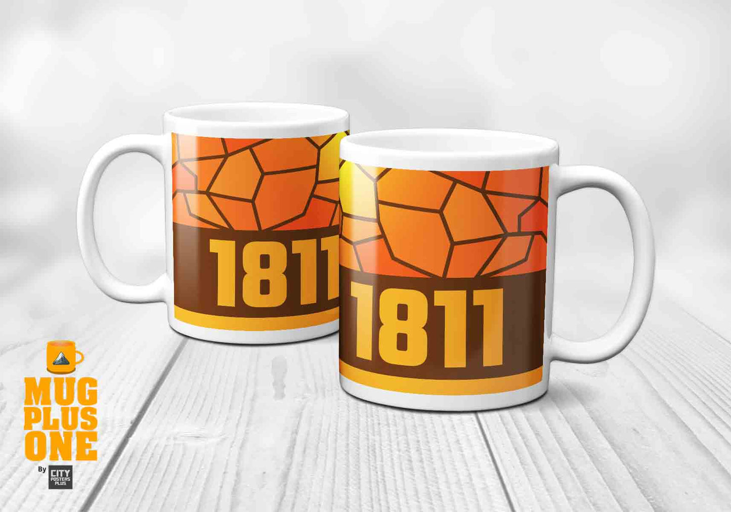 1811 Year Mug (11oz, Brown)