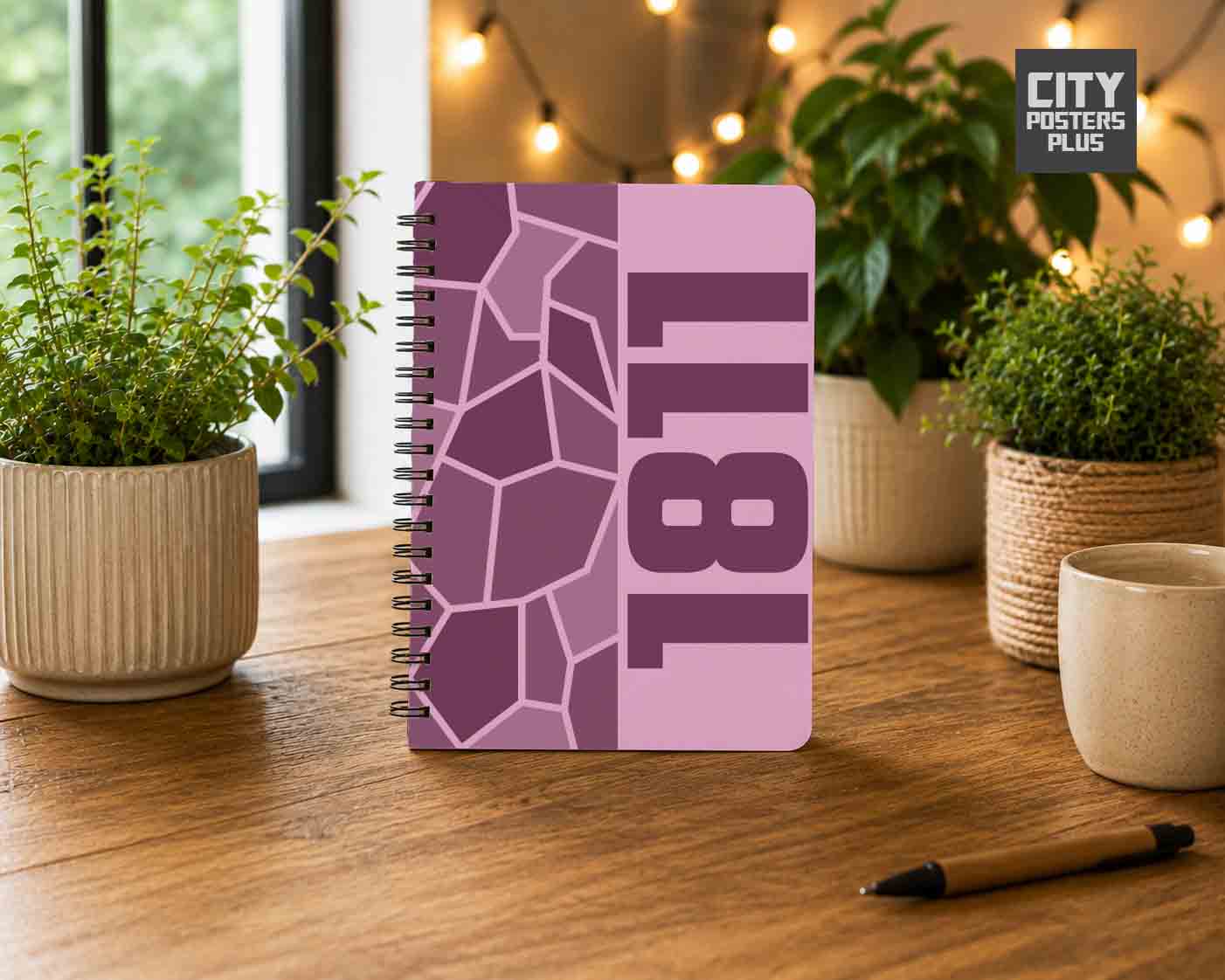 1811 Year Notebook (Light Pink)