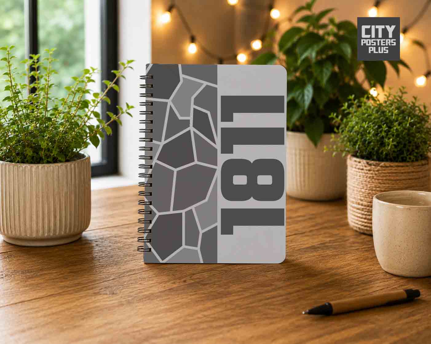 1811 Year Notebook (Melange Grey)
