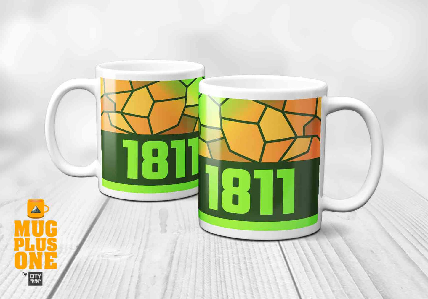 1811 Year Mug (11oz, Olive Green)