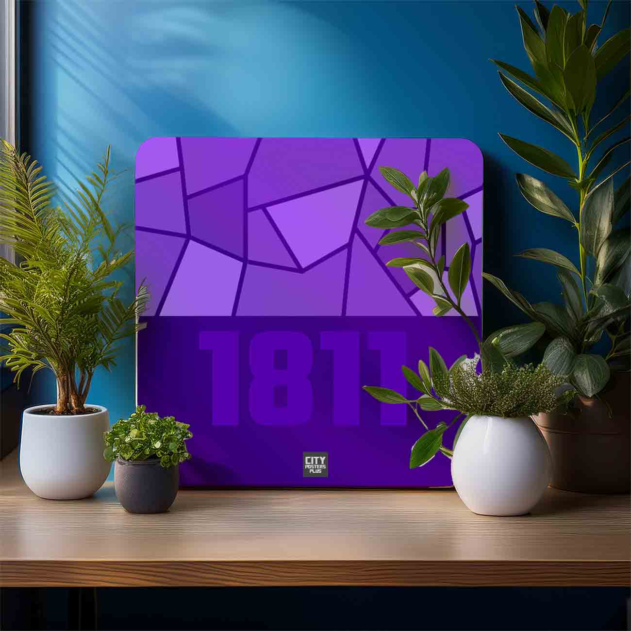 1811 Year Mousepad (Purple)