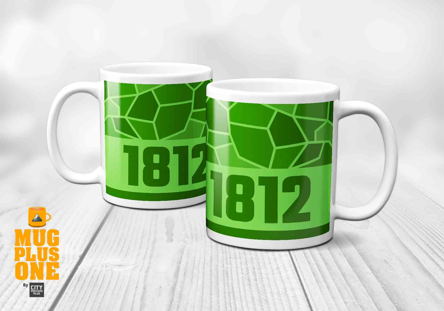 1812 Year Mug (11oz, Liril Green)
