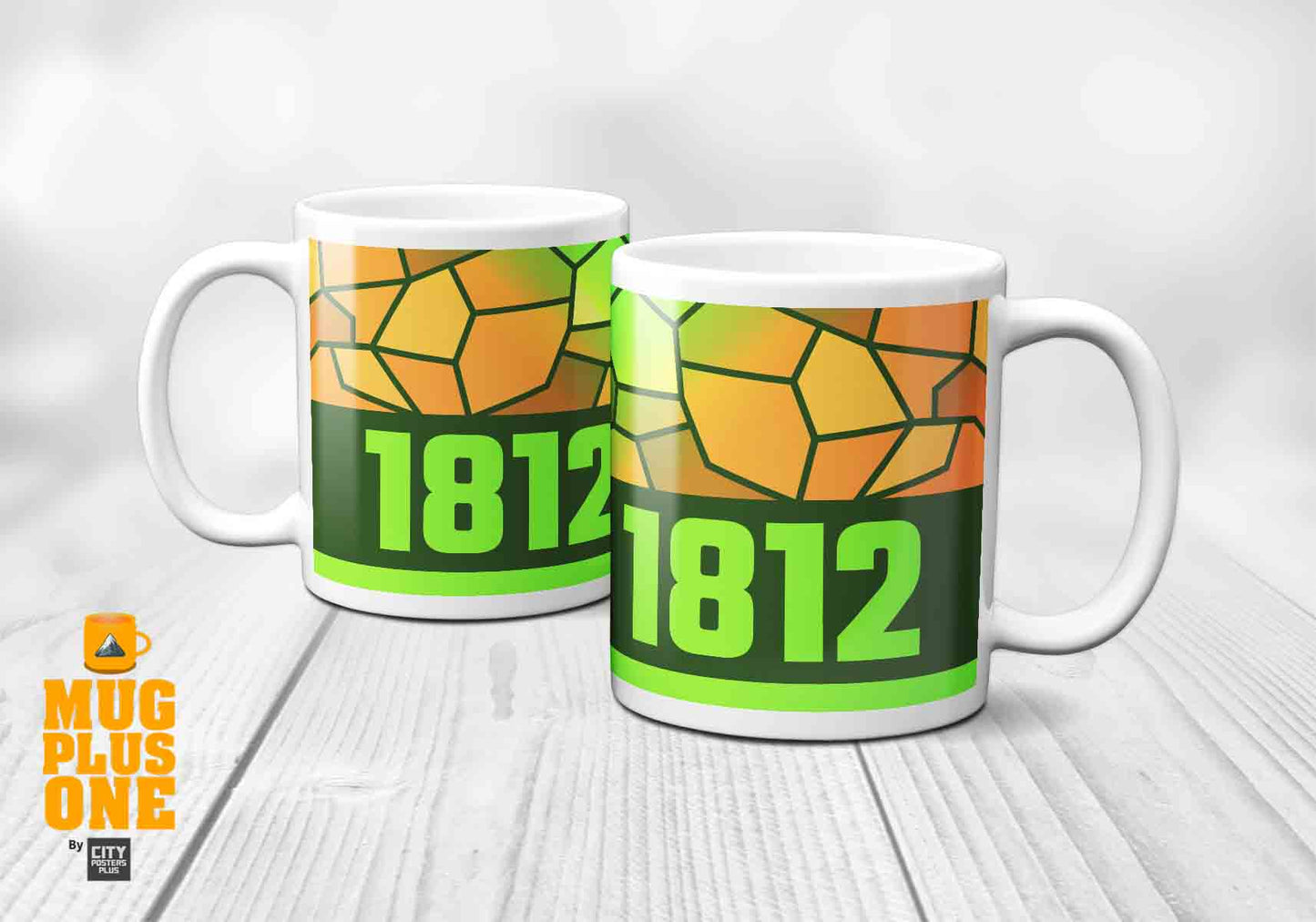 1812 Year Mug (11oz, Olive Green)