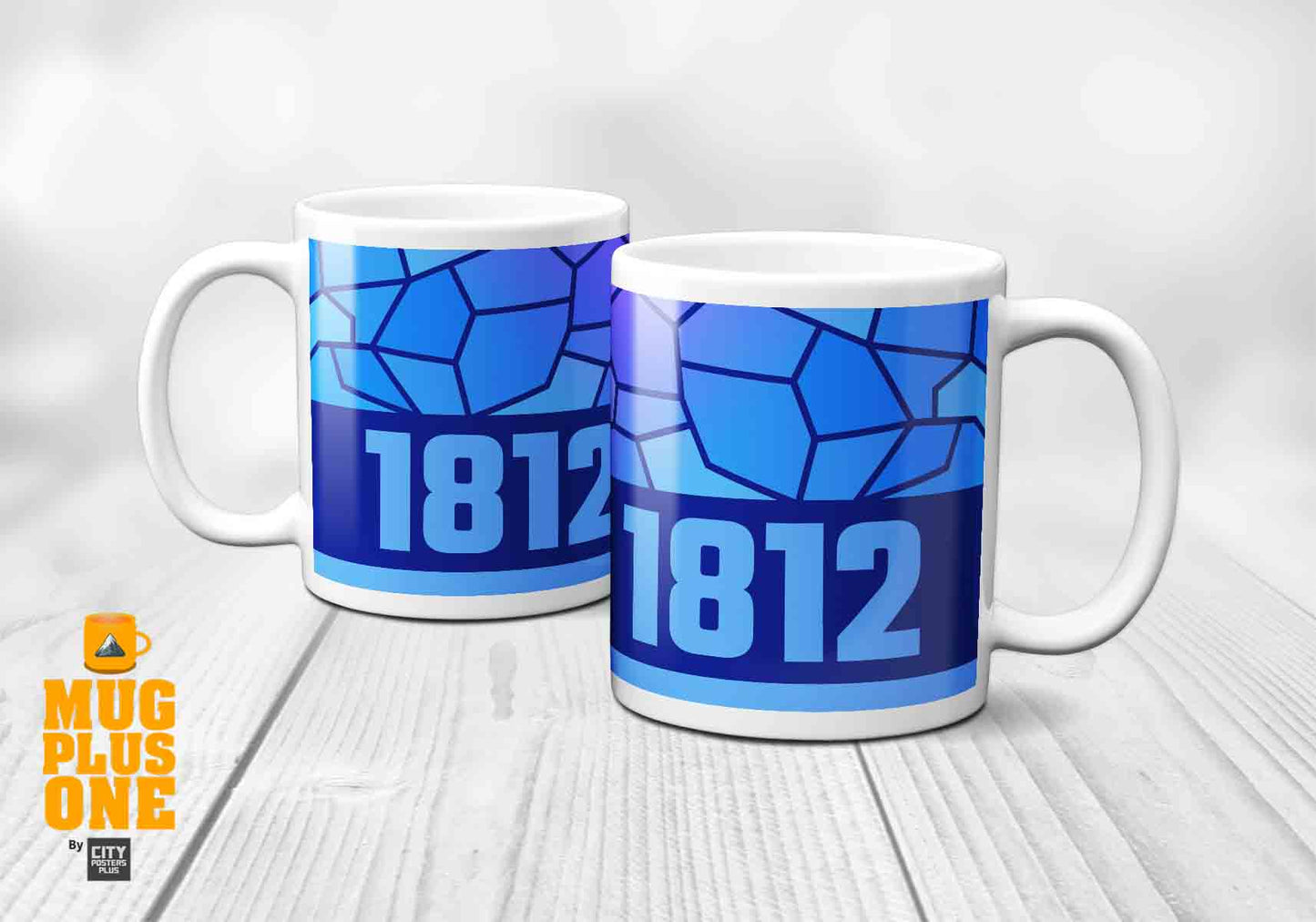 1812 Year Mug (11oz, Royal Blue)