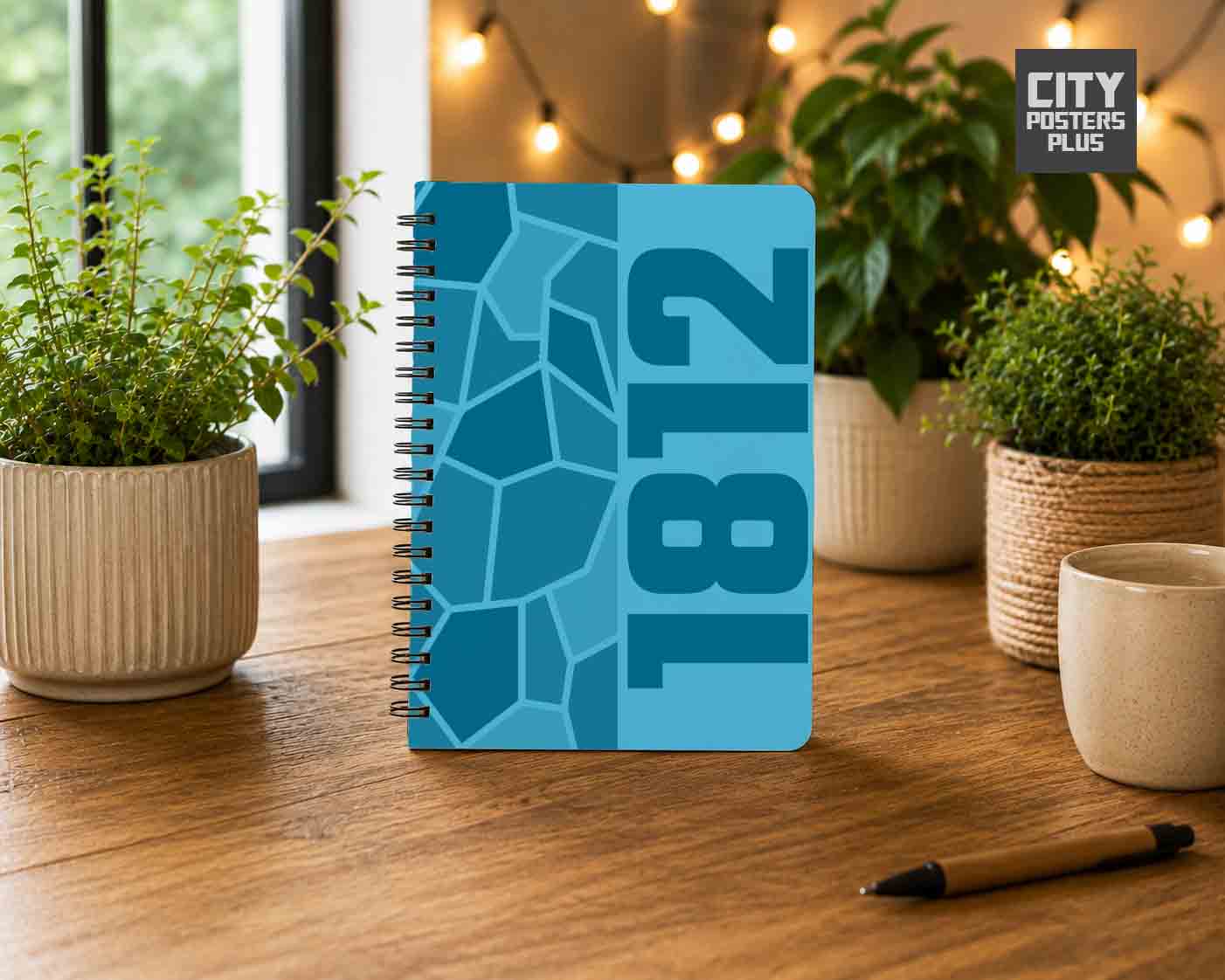 1812 Year Notebook (Sky Blue)