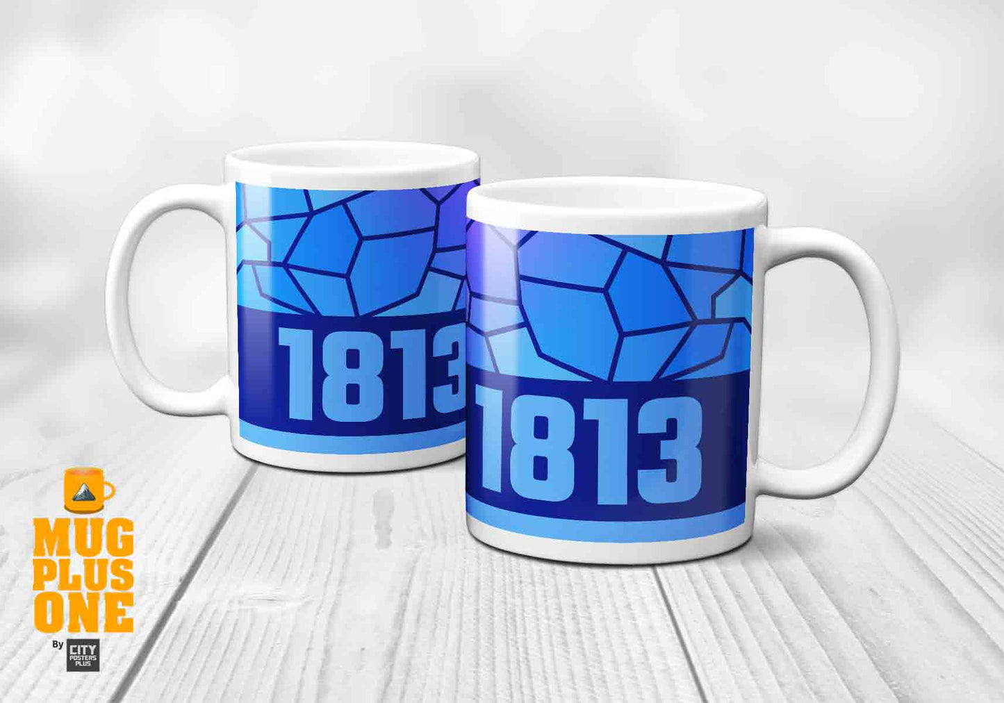 1813 Year Mug (11oz, Royal Blue)