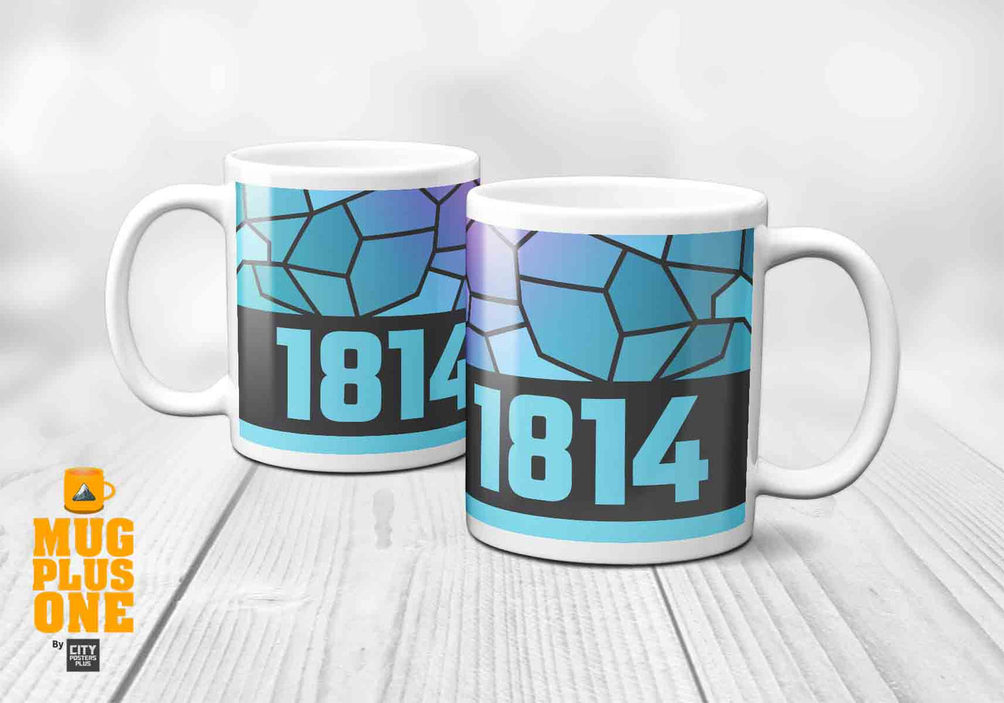 1814 Year Mug (11oz, Charcoal Grey)