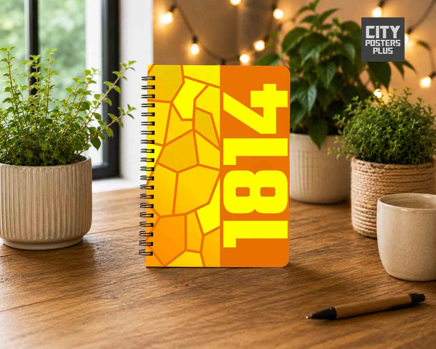 1814 Year Notebook (Orange)