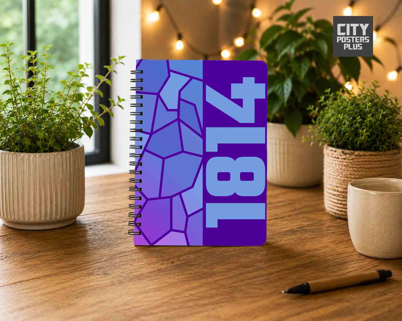 1814 Year Notebook (Purple)
