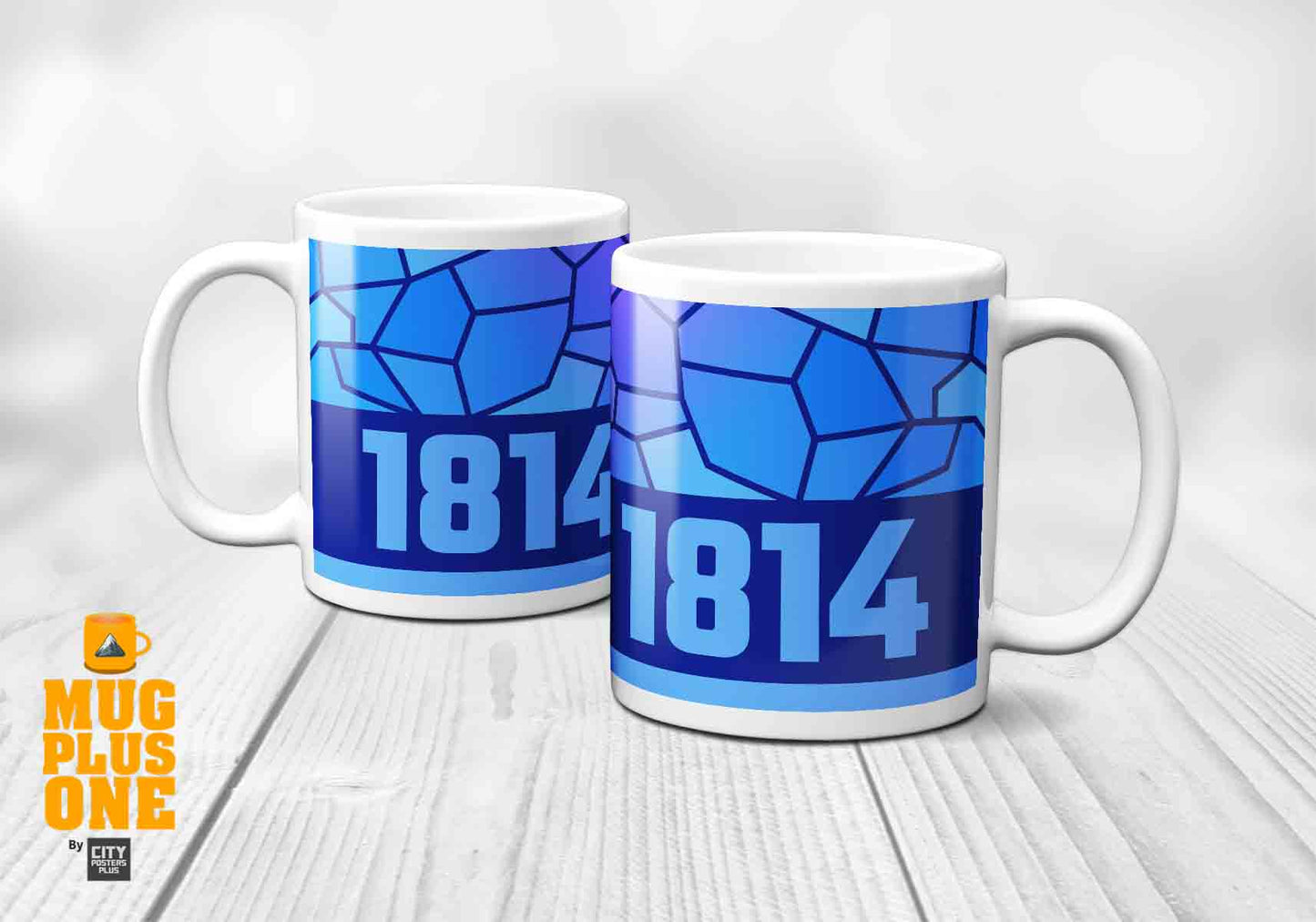 1814 Year Mug (11oz, Royal Blue)