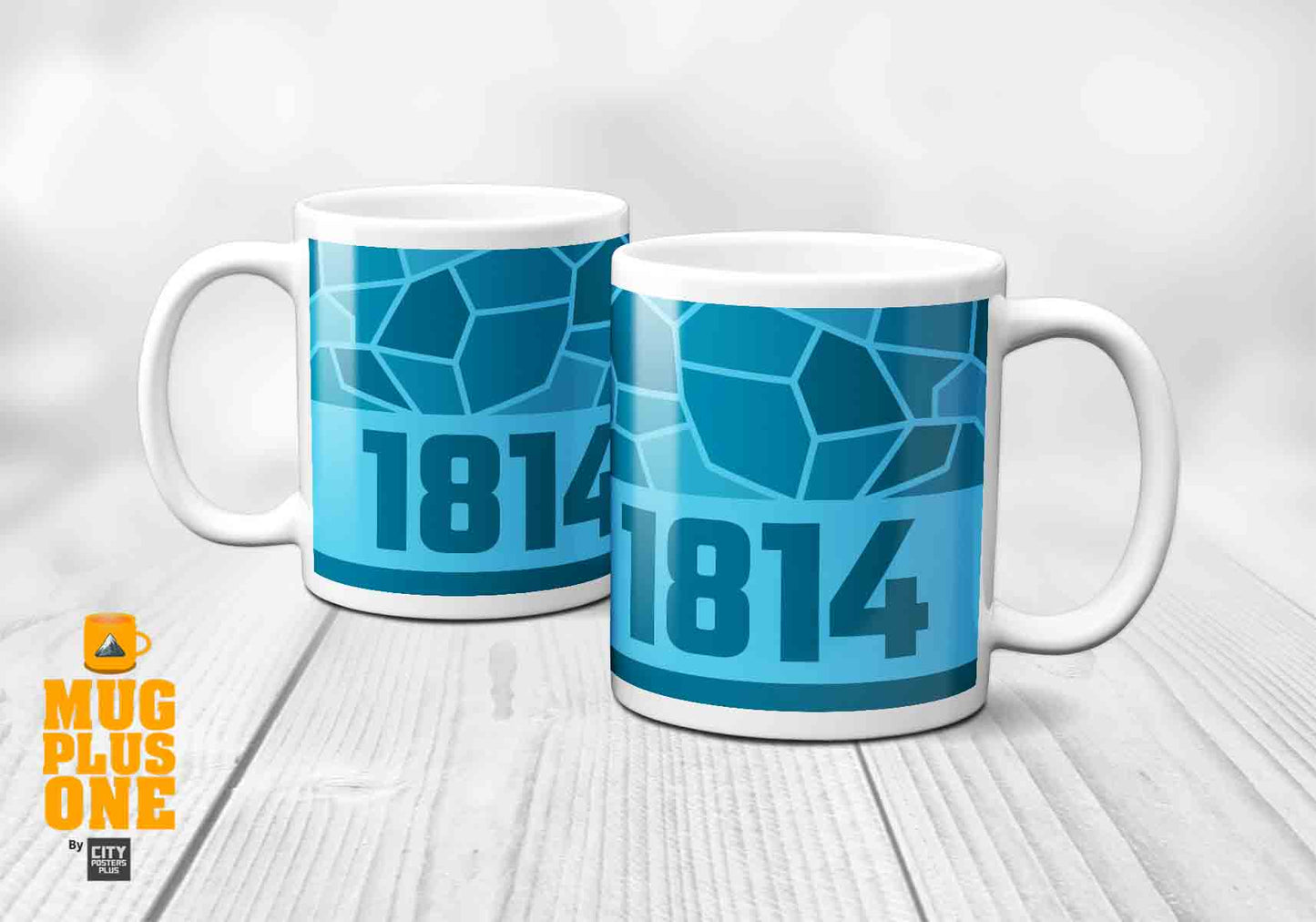 1814 Year Mug (11oz, Sky Blue)