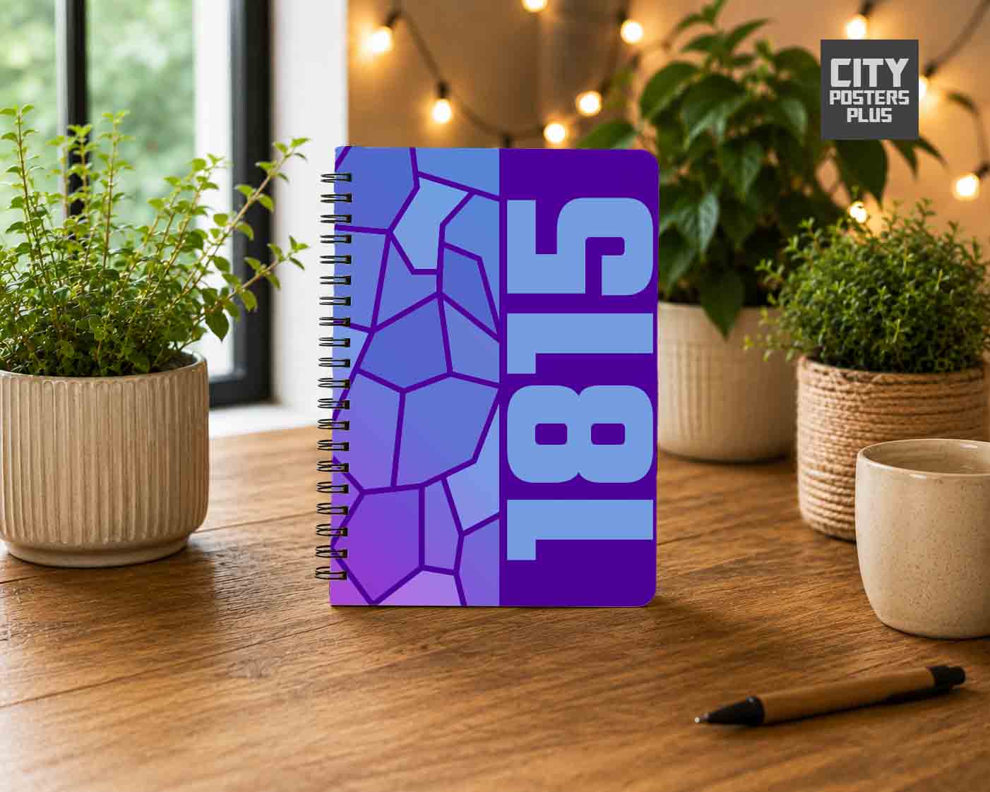 1815 Year Notebook (Purple)
