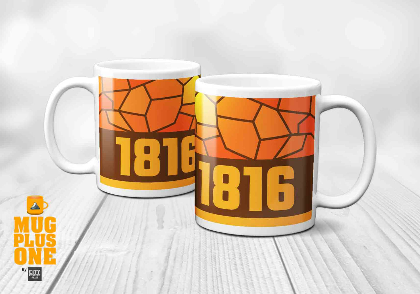 1816 Year Mug (11oz, Brown)