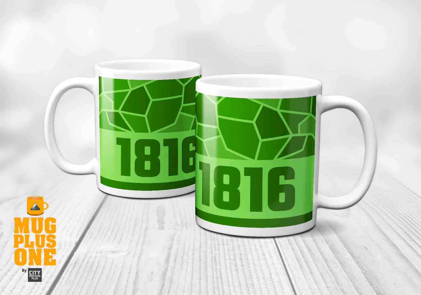 1816 Year Mug (11oz, Liril Green)
