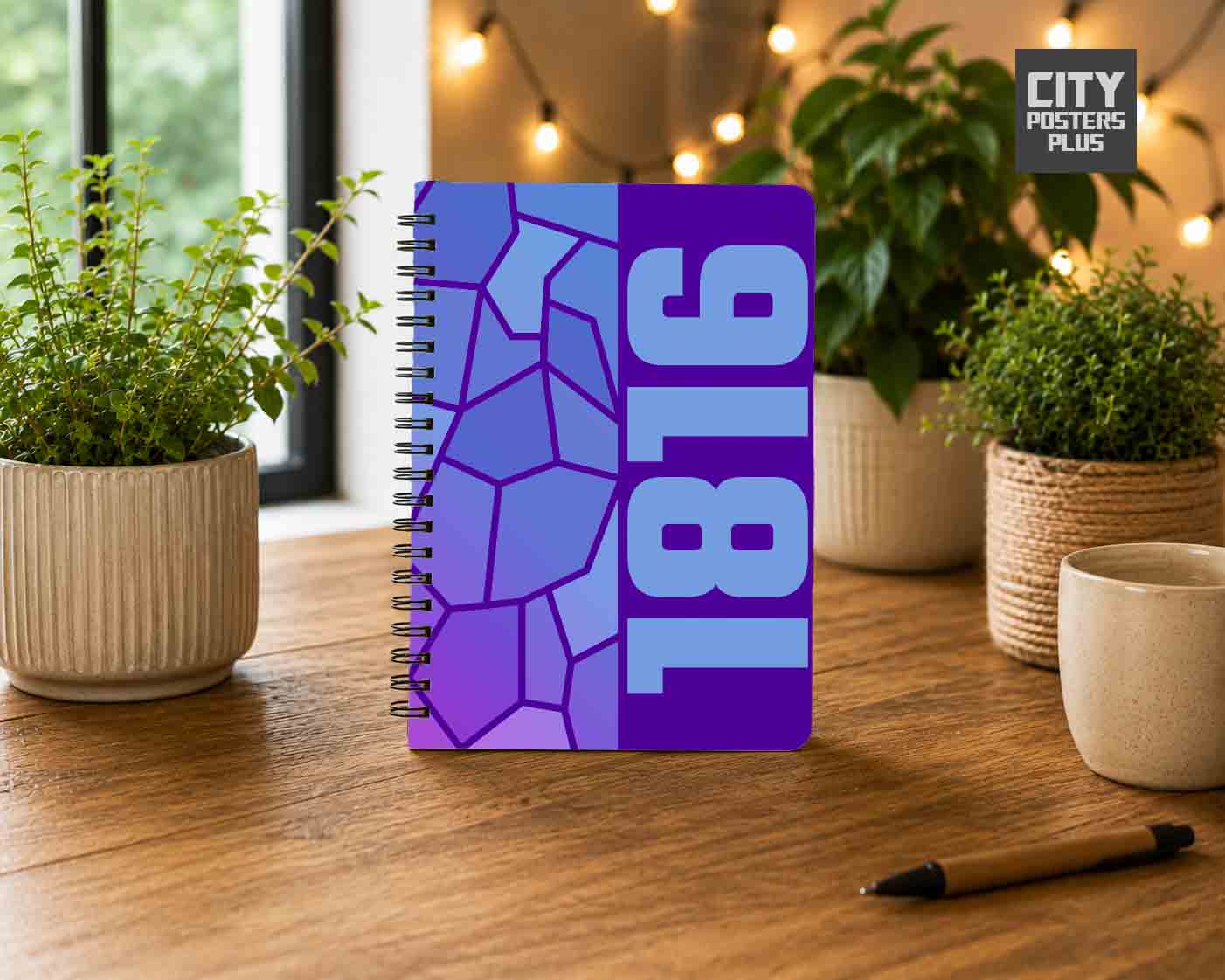 1816 Year Notebook (Purple)