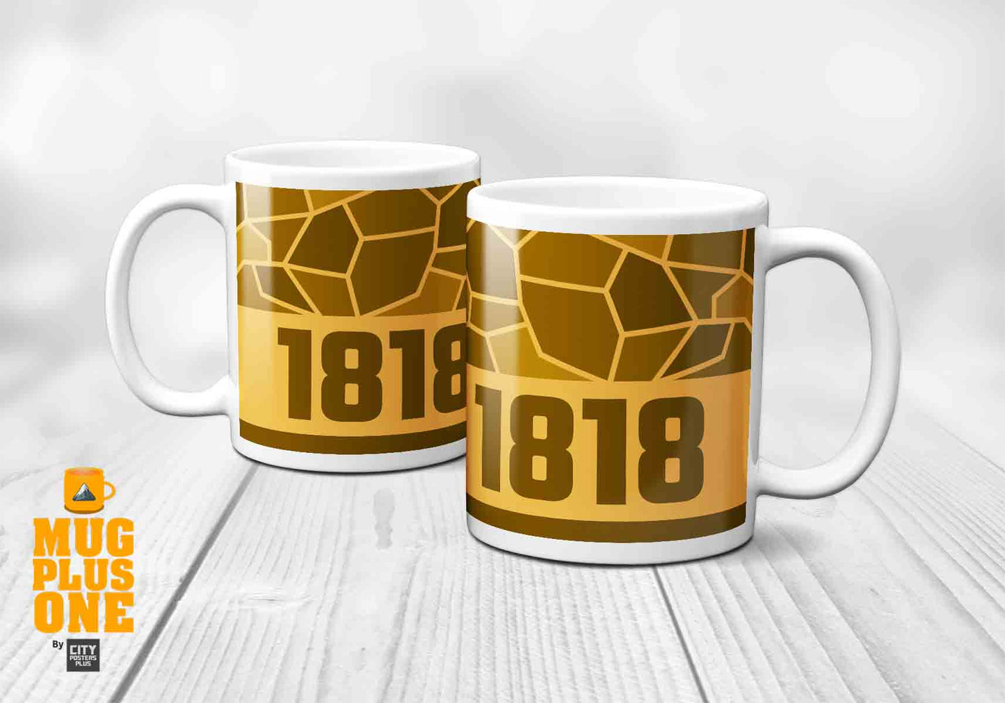 1818 Year Mug (11oz, Golden Yellow)