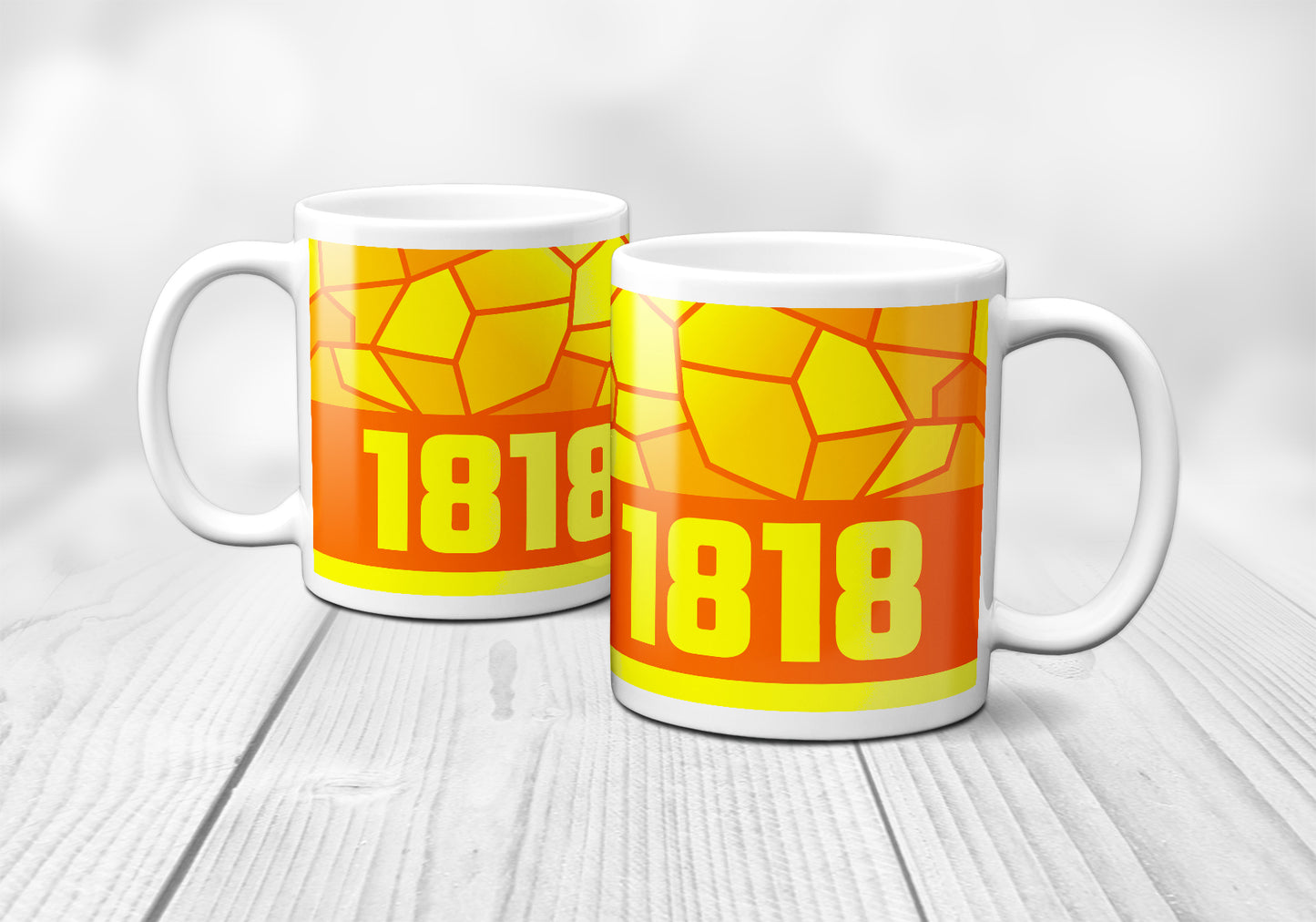 1818 Year Mug (11oz, Orange)