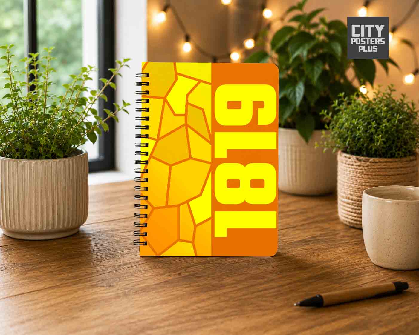 1819 Year Notebook (Orange)
