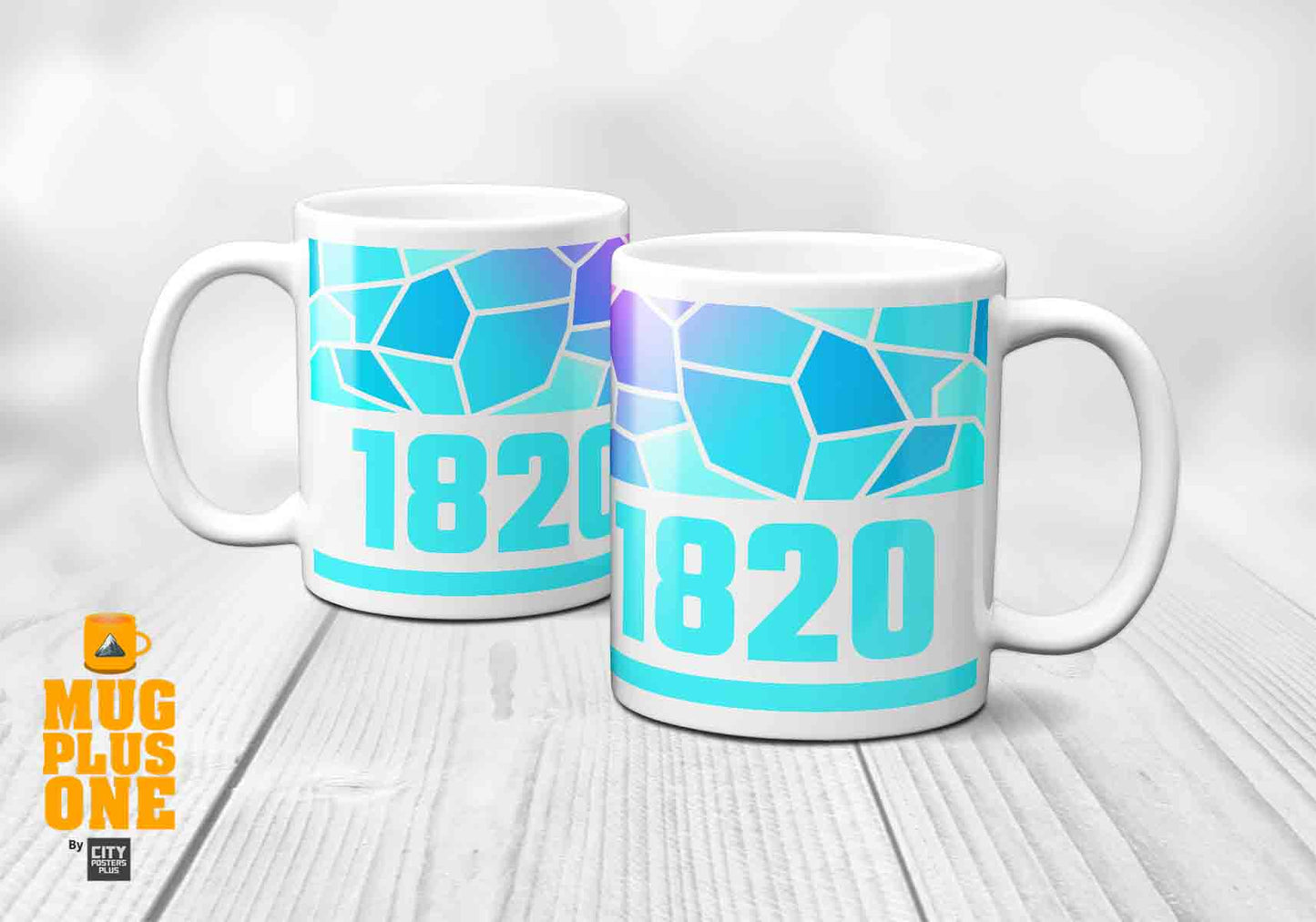 1820 Year Mug (11oz, White)