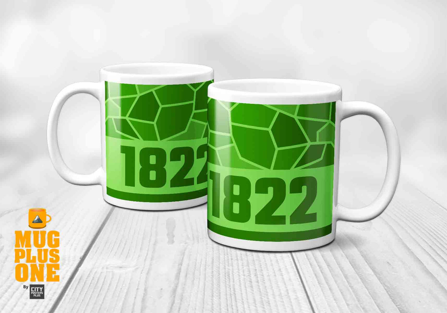 1822 Year Mug (11oz, Liril Green)