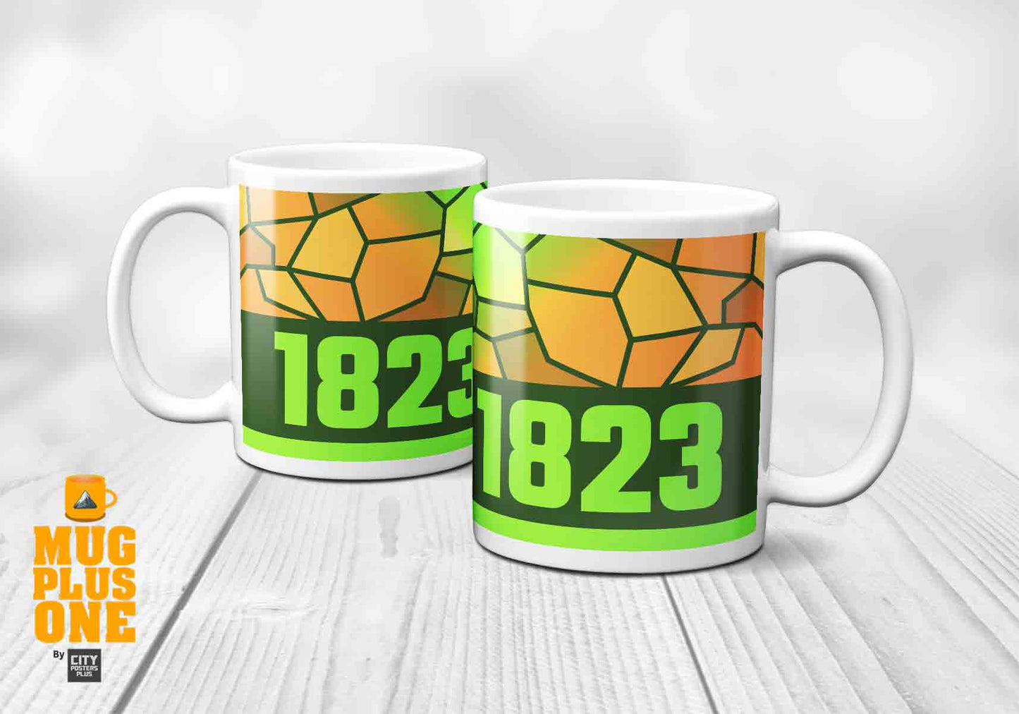 1823 Year Mug (11oz, Olive Green)
