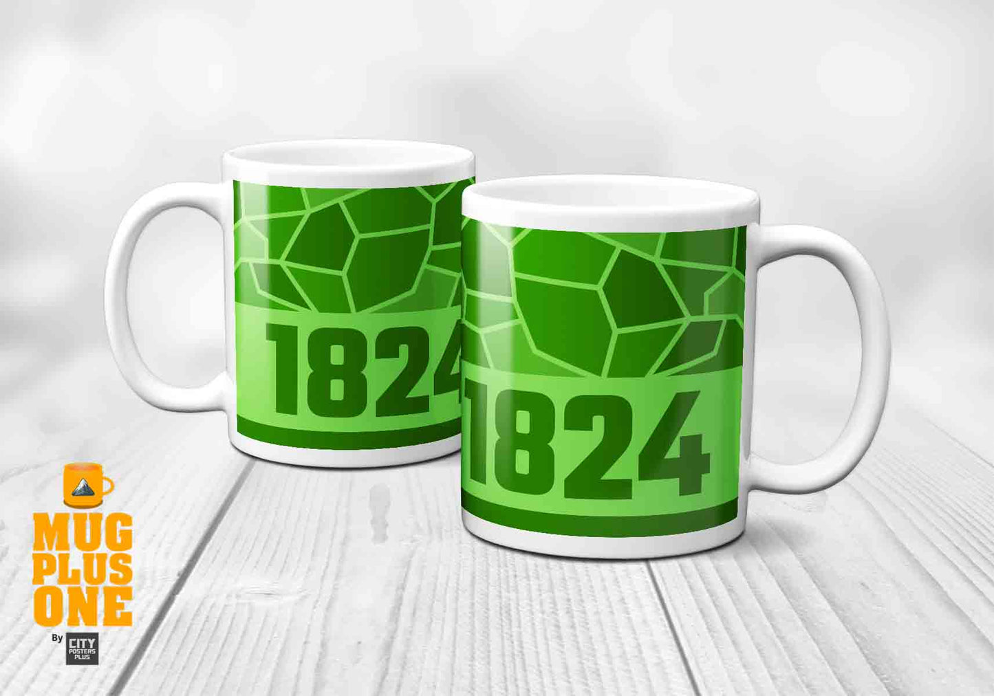 1824 Year Mug (11oz, Liril Green)