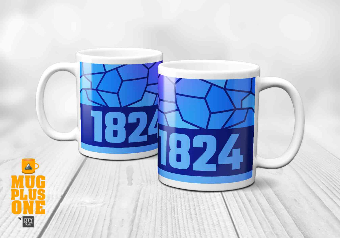 1824 Year Mug (11oz, Royal Blue)