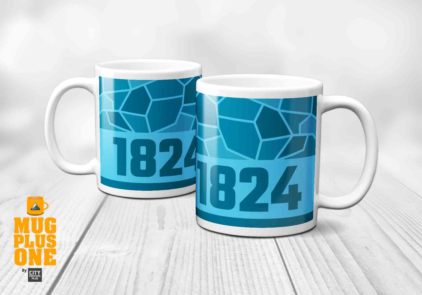 1824 Year Mug (11oz, Sky Blue)