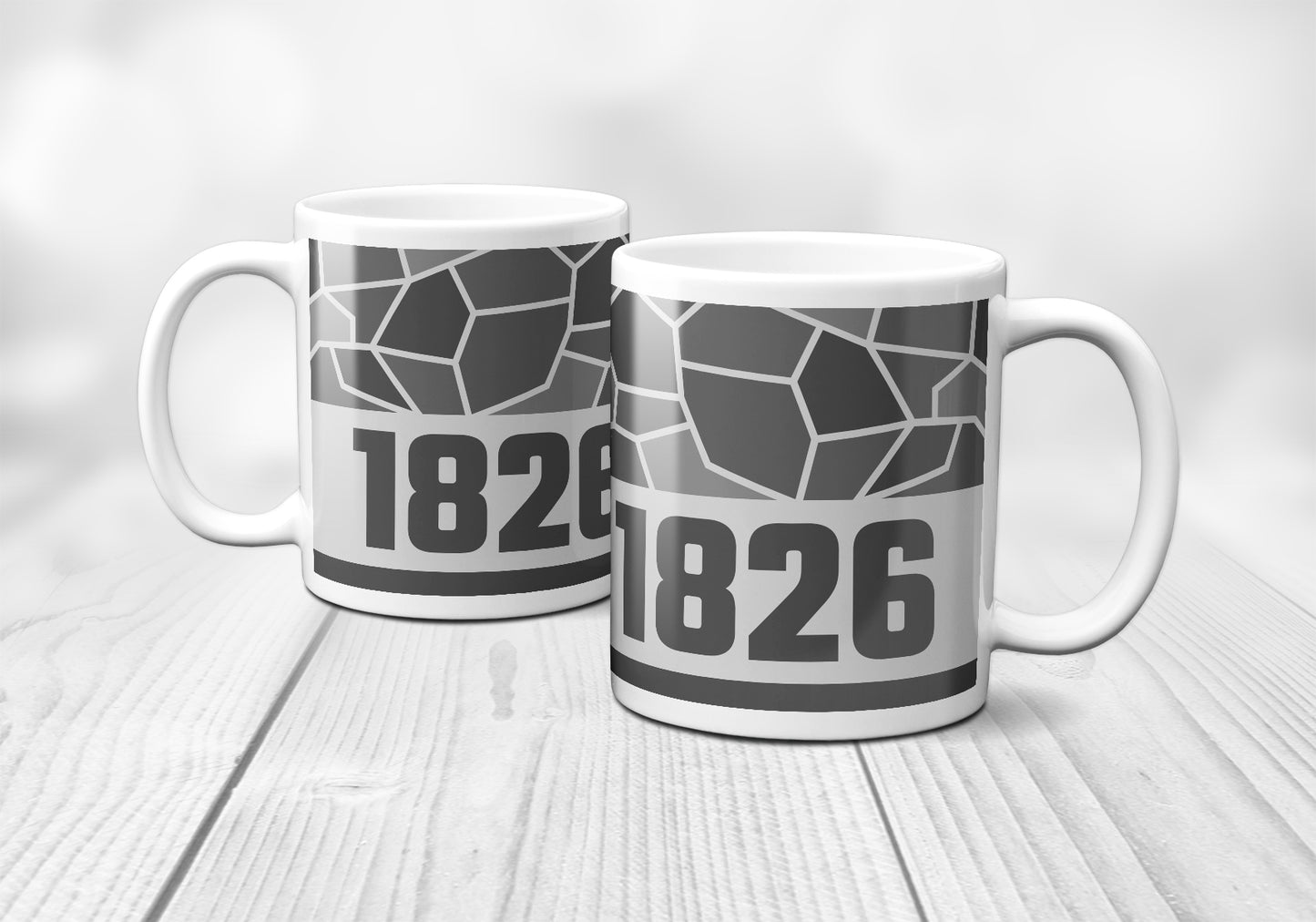1826 Year Mug (11oz, Melange Grey)