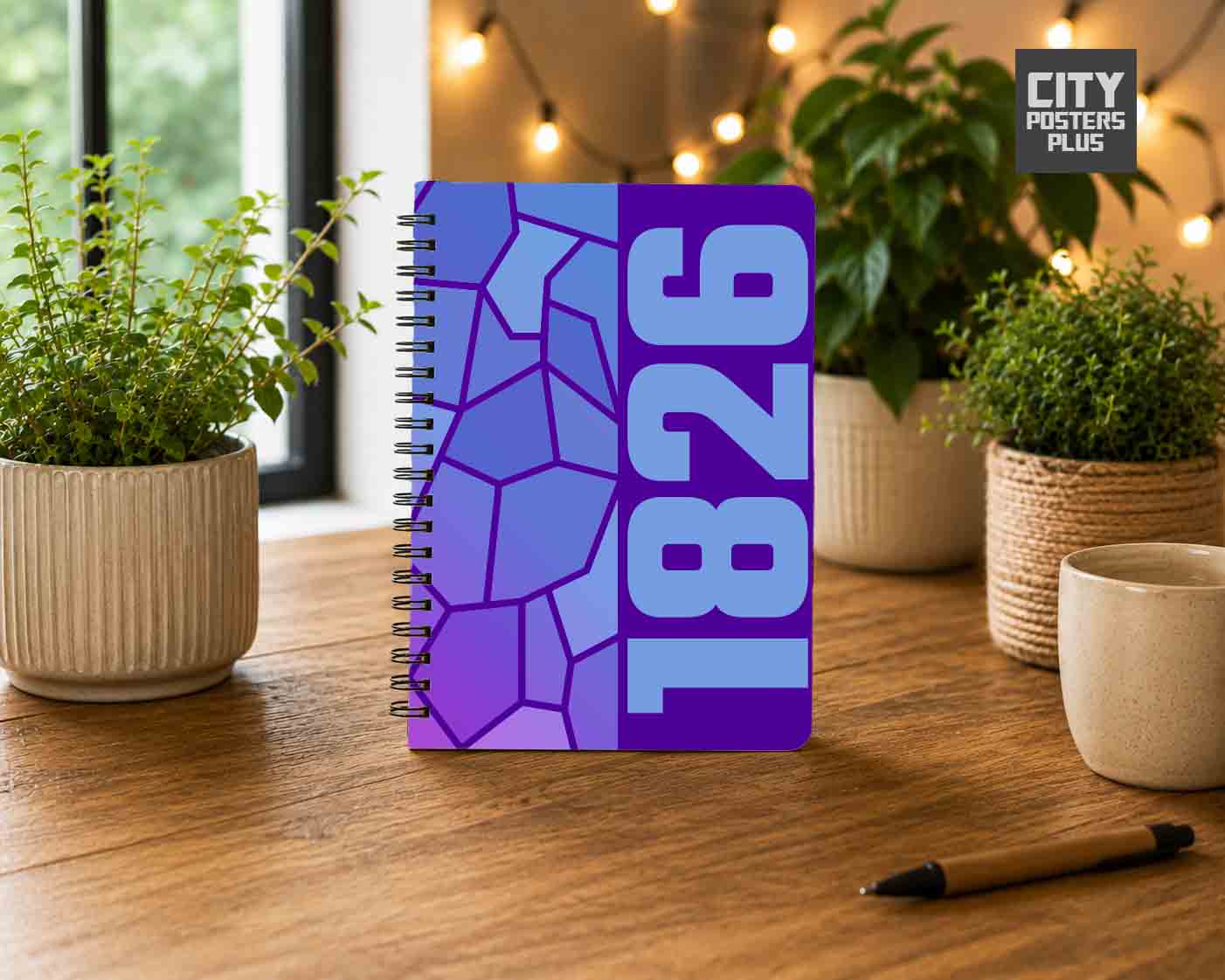 1826 Year Notebook (Purple)