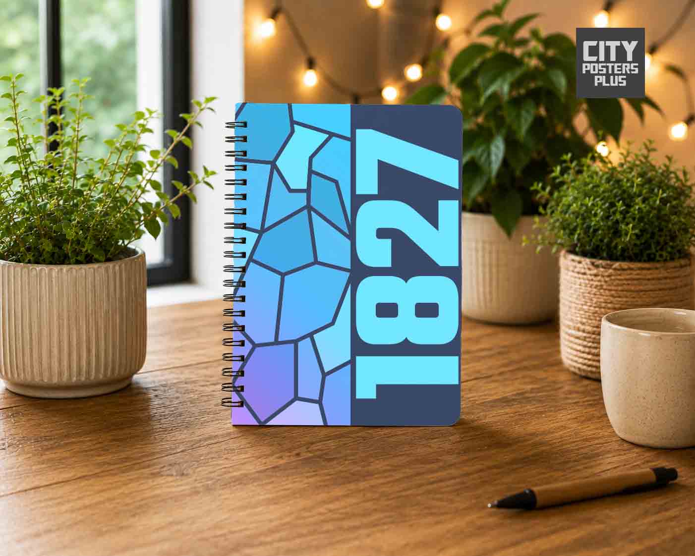 1827 Year Notebook (Navy Blue)