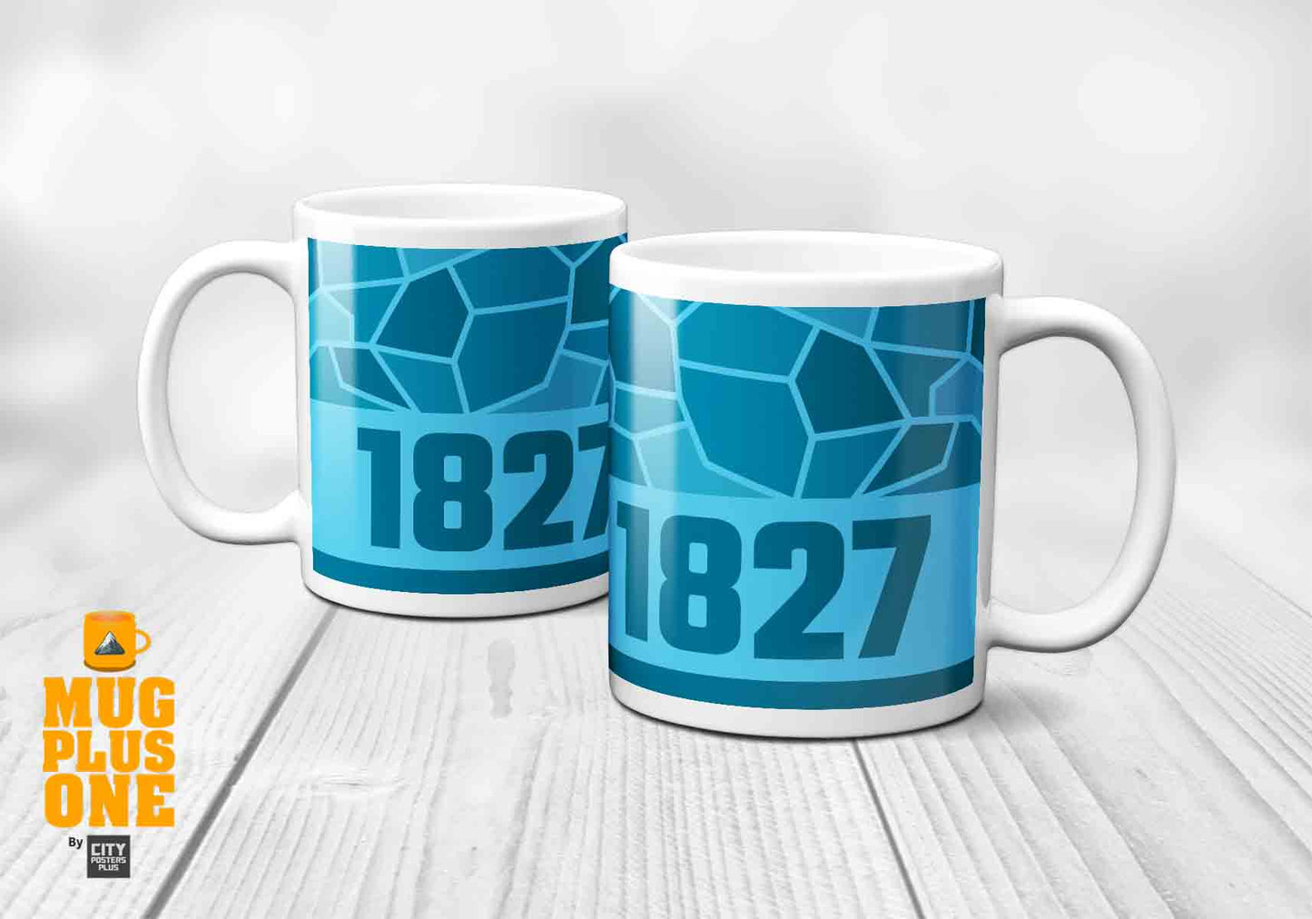 1827 Year Mug (11oz, Sky Blue)