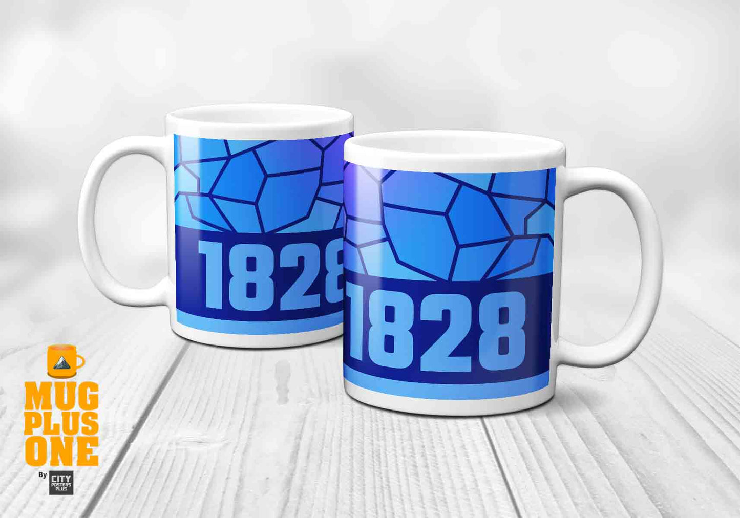 1828 Year Mug (11oz, Royal Blue)