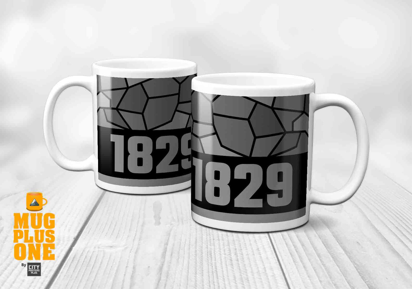1829 Year Mug (11oz, Black)