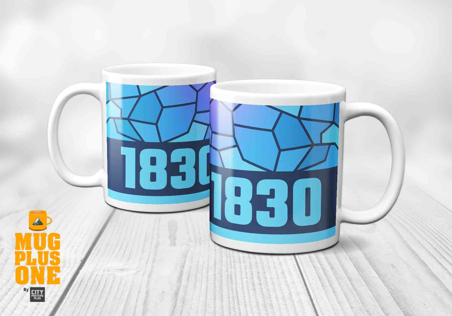 1830 Year Mug (11oz, Navy Blue)