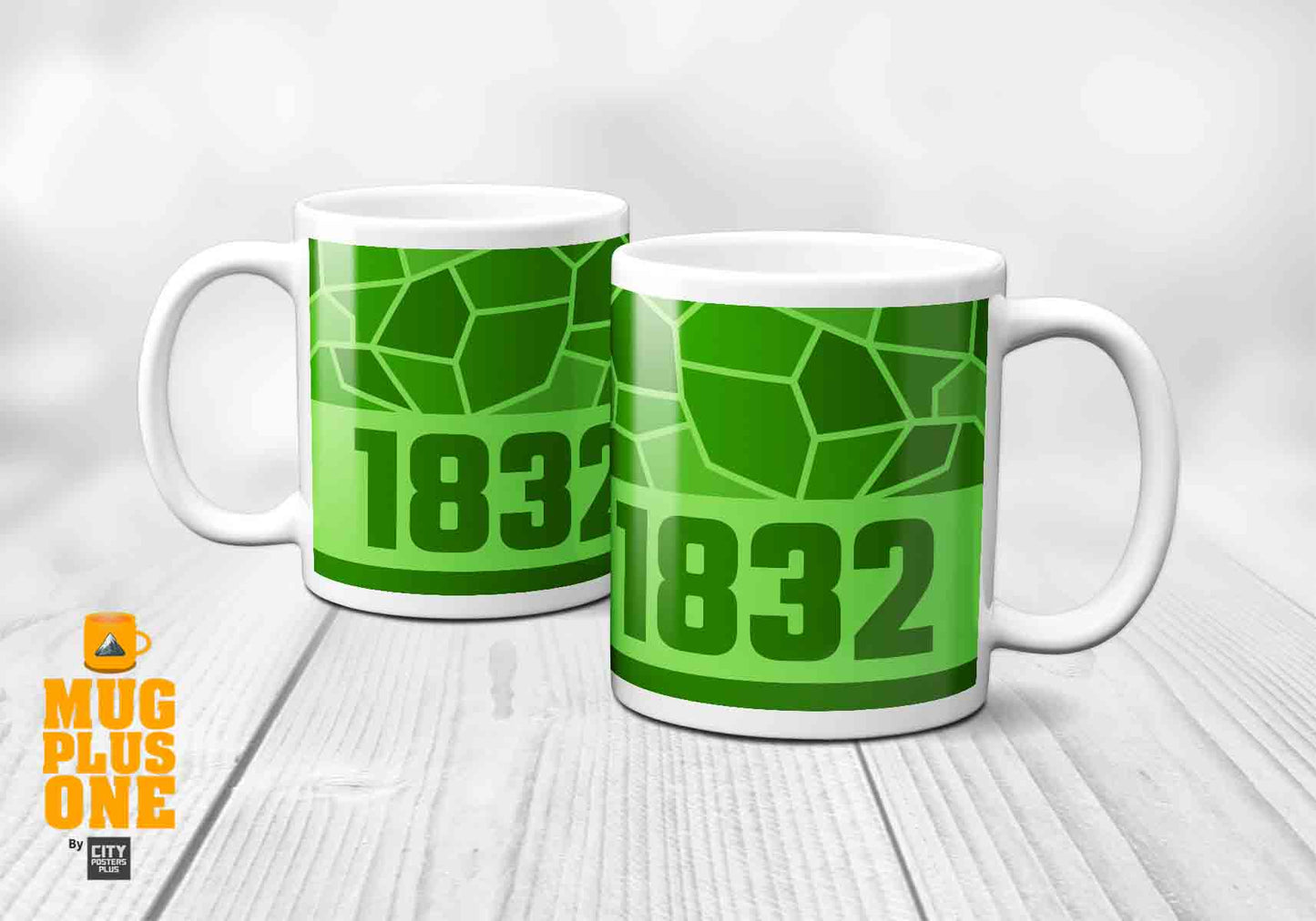 1832 Year Mug (11oz, Liril Green)